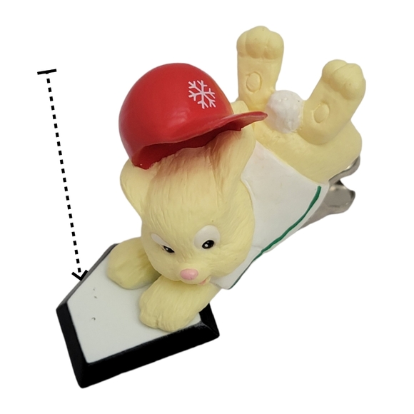 Vintage Hallmark Keepsake 1993 Ornament Home For Christmas ** Clip-On ** - Picture 4 of 8